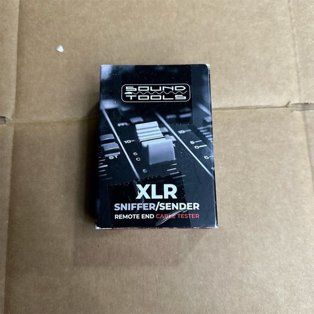 SoundTools XLR Sniffer/Sender Remote End Cable Tester Set Sender + Sniffer
